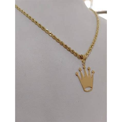 corona rolex collana